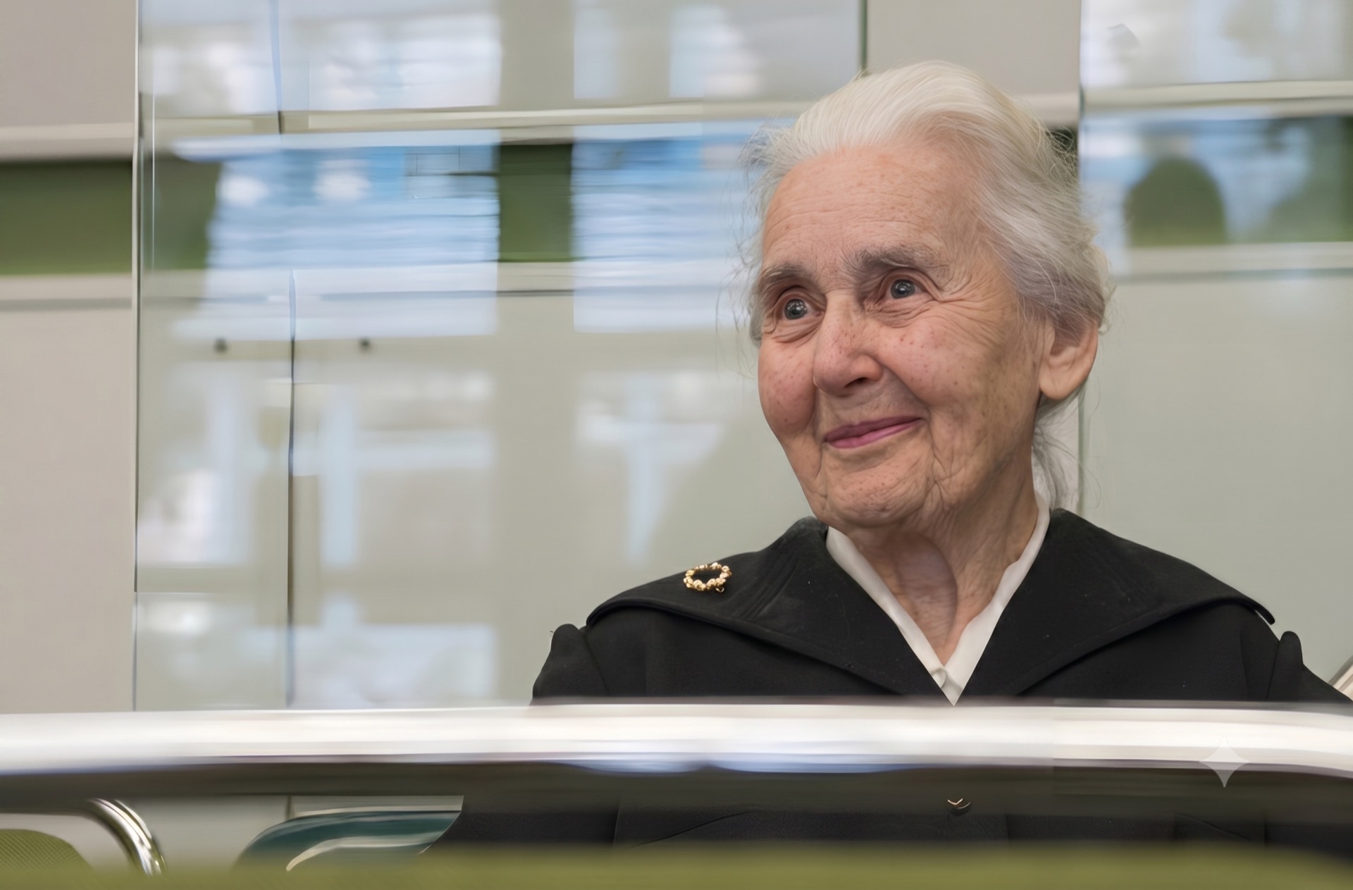 Ursula Haverbeck im Gerichtssaal